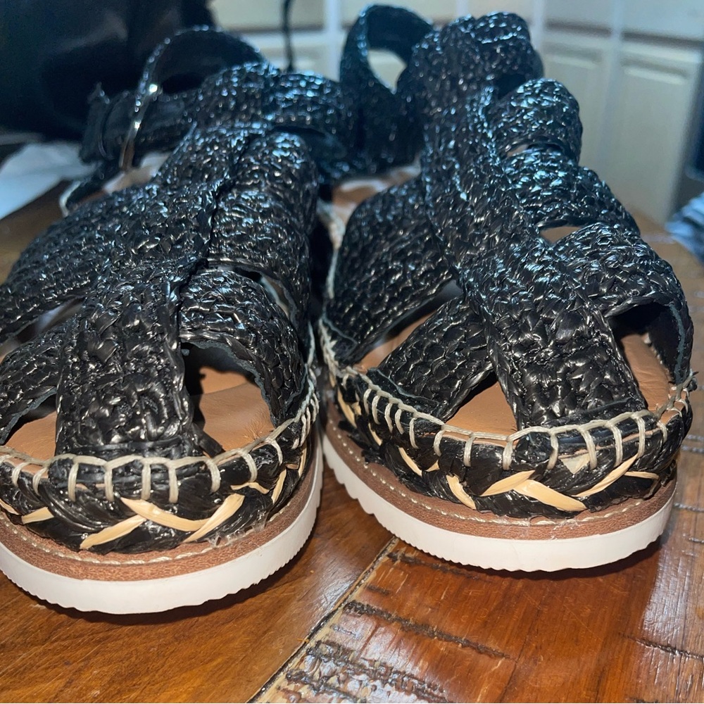 Antonio Melani
Carolietwo Espadrille Raffia Platform Fisherman Sandals 10M